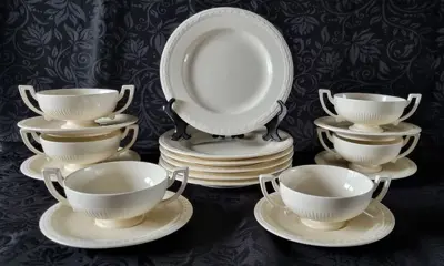 Recamier - Lunch servies- Wedgwood Edme look (18) - Art