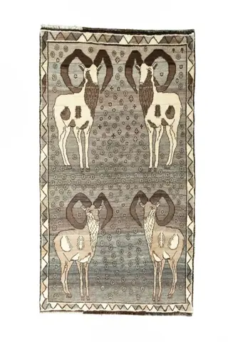 Gabbeh - verzamelaars stuk - 217 cm - 120 cm