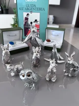 Christofle - dieren (10) - Verzilverd - Lumiere