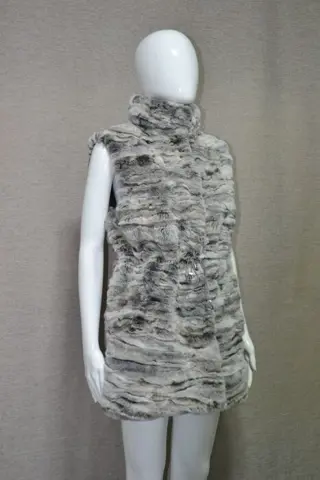 Artisan Furrier - Chinchilla Rex Gilet - Gemaakt in: