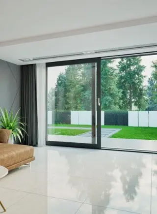 2-delige slide schuifpuien triple glas U waarde 0.5