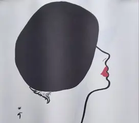 René Gruau - Rouge a baiser encore - 1990