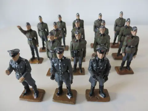 Onbekend - Duitse militairen W.O. 2 - Onbekend - Militaire