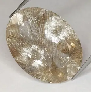 Gouden rutielkwarts - 18.44 ct