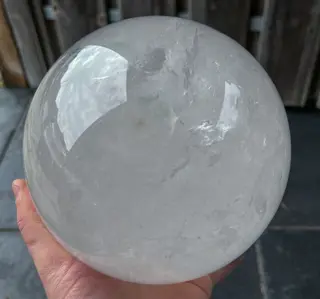 Good Quality AAAphantom rock crystal sphere Kristal -