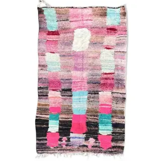 Contemporary Berber Kilim Area Rug - Tapijt - 260 cm - 145