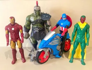 Hasbro - MARVEL MCU / The Avengers - Set van 4 superhelden