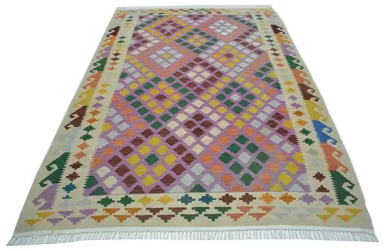 Ghashgai Kelim - Tapijt - 292 cm - 193 cm