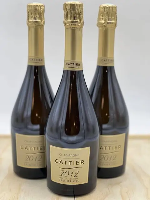 2012 Cattier, Millésime - Champagne Brut - 3 Flessen (0.75