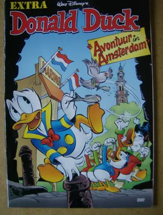 Donald duck in amsterdam adv 3726