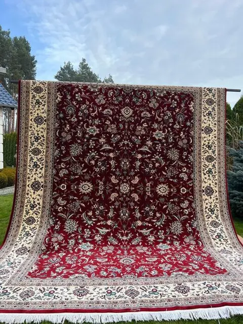 New Ispahan looks like cashmire - Tapijt - 380 cm - 280 cm