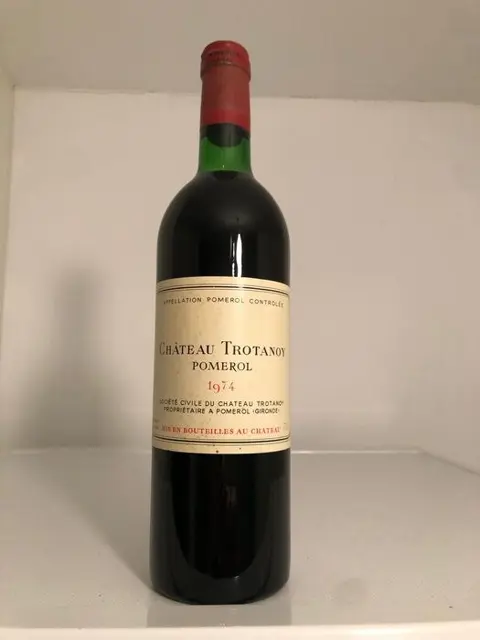 1974 Château Trotanoy - Pomerol - 1 Fles (0,75 liter)