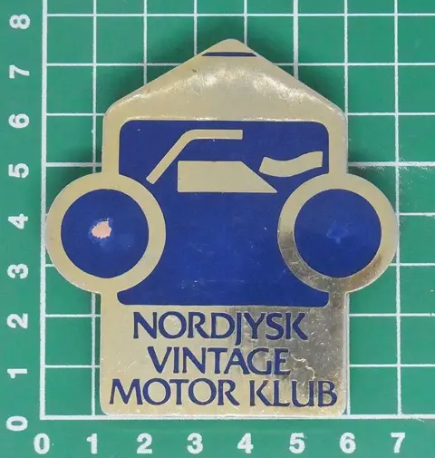 Embleem/mascotte/kenteken - North Denmark Vintage Motor