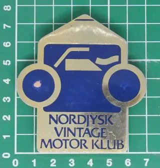Embleem/mascotte/kenteken - North Denmark Vintage Motor