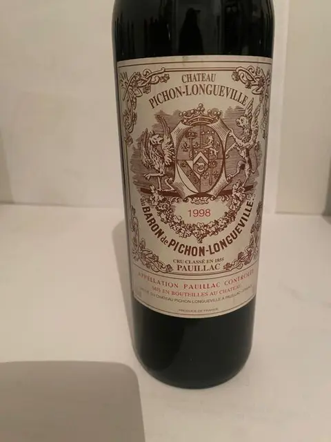 1998 Chateau Pichon-Longueville au Baron de