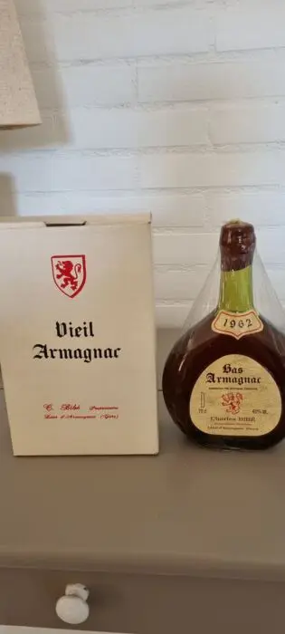 Charles Bibé 1962 - Bas-Armagnac Millésime - b. Jaren 1970