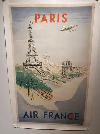 Régis Manset - Paris - Air France - 1950