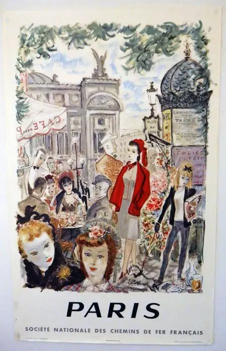 André Dignimont - Paris par les S.C. Chemins de fer