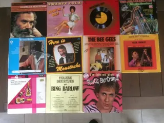 Vinyl lp, allerlei: Plastic Bertrand, The Bee Gees, Zw. Lola