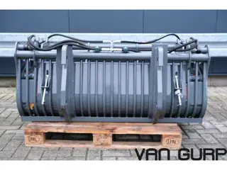 Weidemann 150cm Puinbak + inlegvel + hydraulische bovenklem