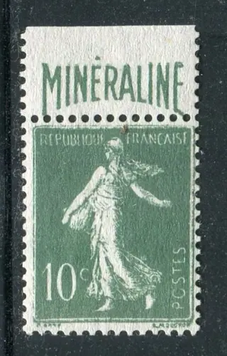 Frankrijk 1924 - Superbe & Rare n° 188A Minéraline Neuf **