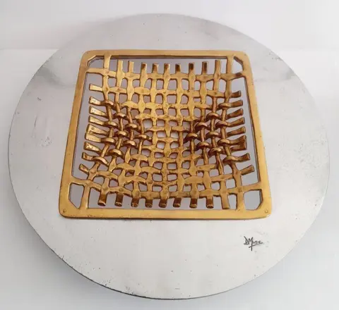 David Marshall (signé)(5kg/48cm) - Tafelblad - Fruitmand -