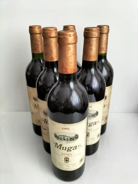 1995 Bodegas Muga - La Rioja Crianza - 6 Flessen (0.75