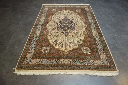 Kaschmir Ghoum fein signiert - Tapijt - 230 cm - 140 cm