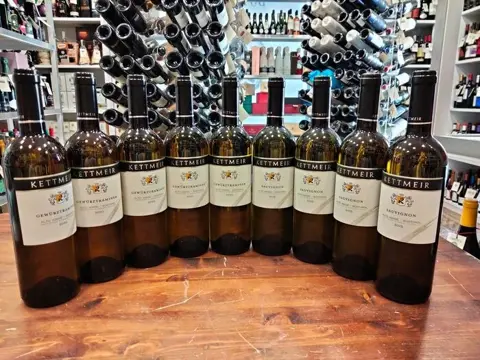 2020 x5 Gewurztraminer &amp; 2019 x4 Sauvignon Kettmeir -