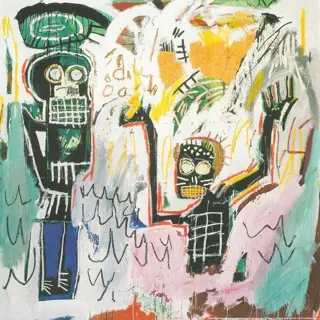Jean-Michel Basquiat - Bautismo - Big Size - 2000