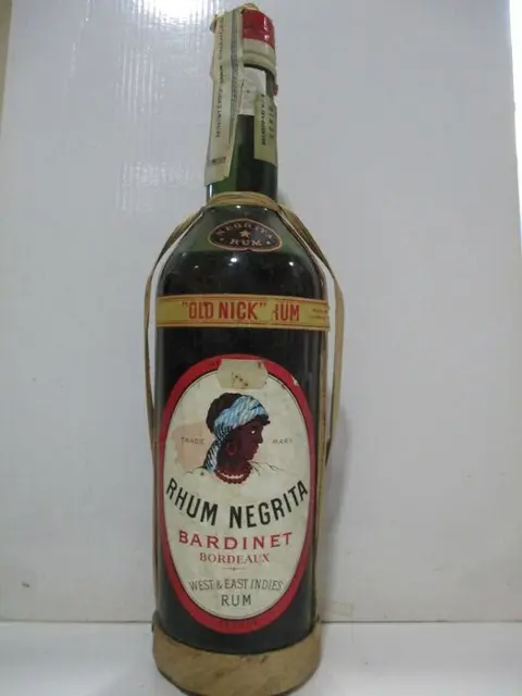 Negrita Bardinet - Old Nick Rum - b. jaren 1950, Jaren 1960