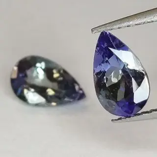 2 pcsTanzaniet - 1.78 ct