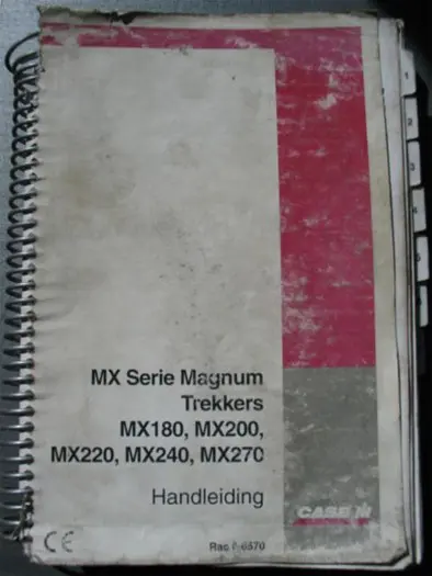 Manual Case MX 180/200/220/240/270