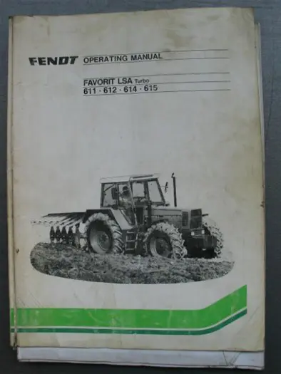 Manual Fendt Favorit LSA Turbo 611/612 / 614 / 615