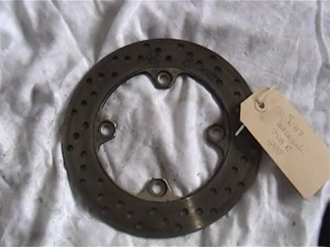 ACHTER REMSCHIJF Kawasaki ZX 9 R 1998 - 1999
