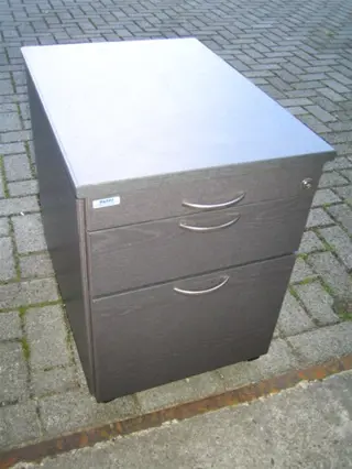 *1x Verrijdbaar 2-ladeblok