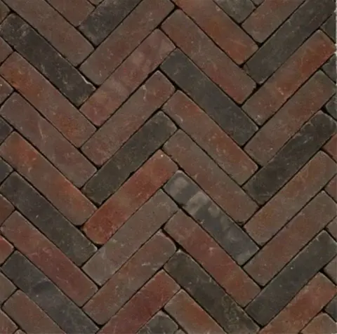 Gebakken oud lijkende Waaltjes, Waalformaat klinkers