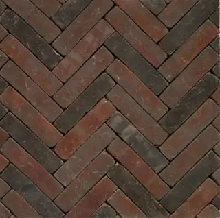 Gebakken oud lijkende Waaltjes, Waalformaat klinkers