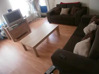 Teakhout meubels van de serie Square + Bankstel