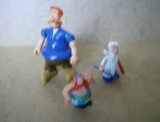 Uit de asterix verhalen - poppetjes