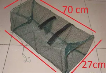 1 stuks krab, kreeft, roofvis fuiken ,fuik 70 cm x 27cm net