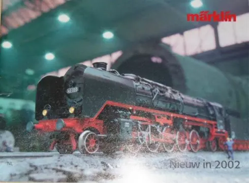 Marklin folder nieuw in 2002