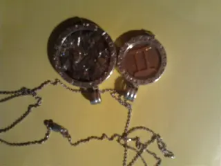 Mi moneda zilver, met 2 pendants en munten