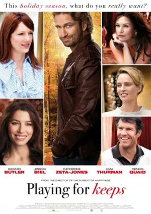 PLAYING FOR KEEPS filmposter.