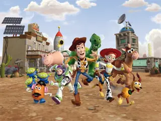 Toy Story Posterbehang Fotobehang