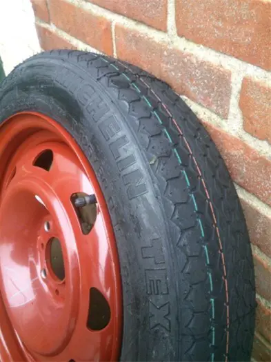 Reservewiel en krik Peugeot