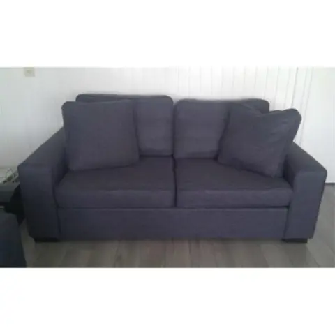 NIET GEBRUIKT NIEUW: 2 zits grijs