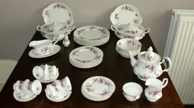 Engels Service Royal Albert Lavender Rose