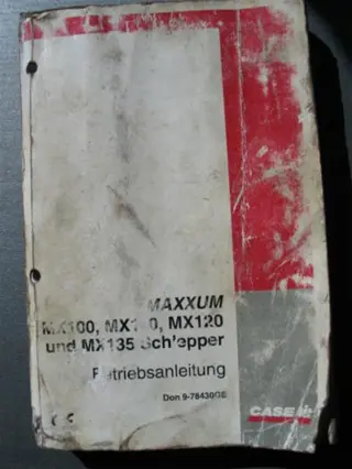 Manual Case MX 100/110/120/135