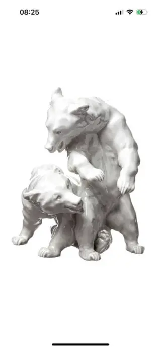 Oskar Erich Hösel ( 1869-1953) - Meissen - Beeld(je) (1)